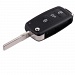 Ключ выкидной Фольксваген (Volkswagen), 3кн, 315/433MHz, (KD\Xhorse) без чипа и лезвия