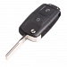 Ключ выкидной Фольксваген (Volkswagen), 2кн, 433MHz, (KD\Xhorse) без чипа и лезвия